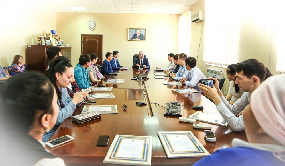 «Бұрғылау» ЖШС бас директоры жастармен кездесу өткізді