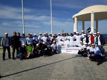 Молодежь ТОО «Бургылау» участвовала в субботнике